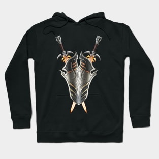 Futuristic Shield Hoodie